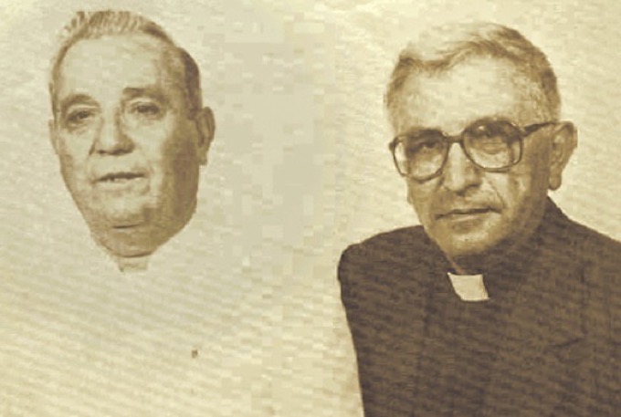 Curas Don Celestino y Antonio Pérez Moral