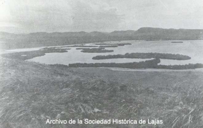 Islote Mangle frente a Isla Matey (1939)