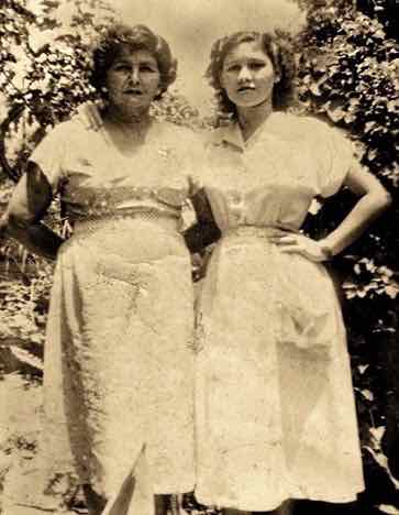 Doris y Jenny, su hija