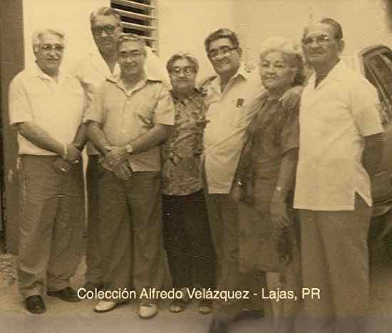 Familia Morales Morales - Sigfredo, Juan, Luis, Leonor, Pedro, Lidia y Pascual